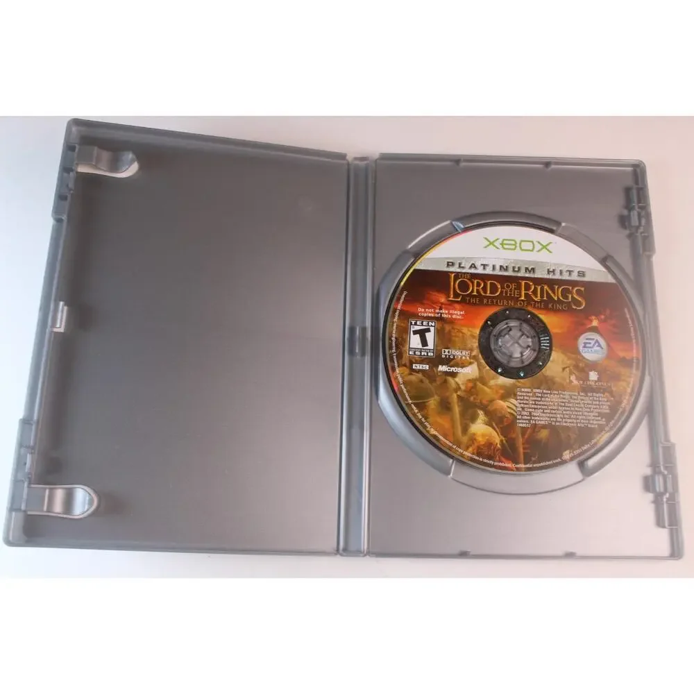 Lord of the Rings Return of the King (Original Xbox) Complete, Tested/Works